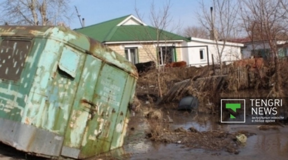 Последствия наводнения в Кокпекты. ©tengrinews.kz