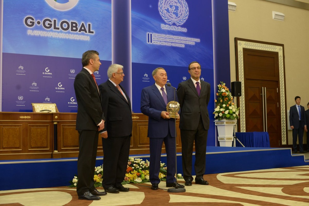 Нурсултан Назарбаев принял участие в работе VII    Астанинского экономического форума. 