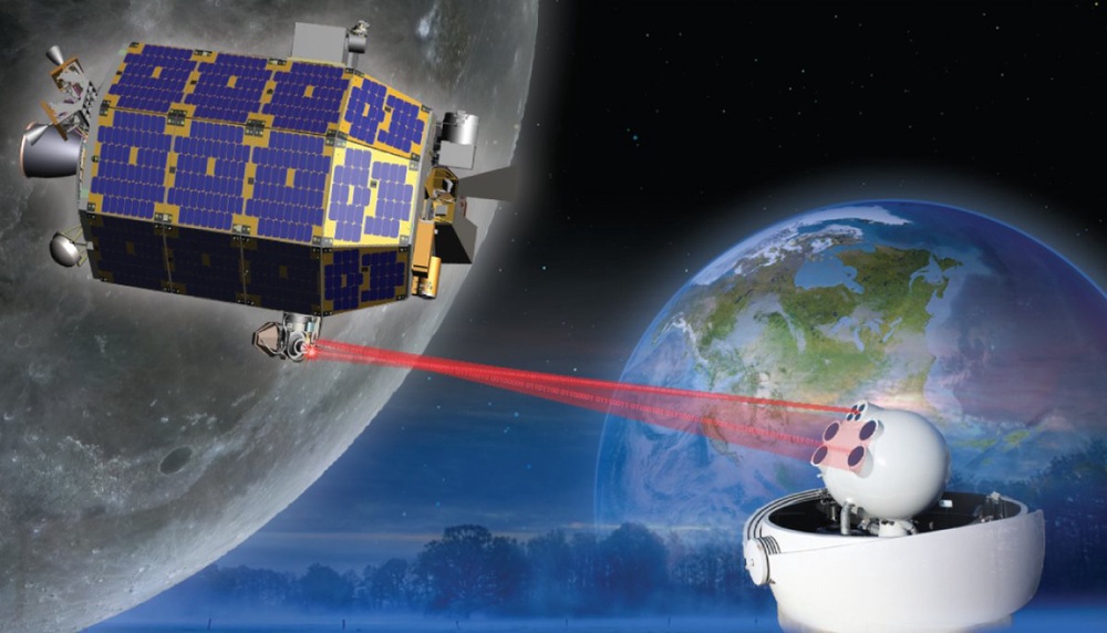 Презентация системы Lunar Laser Communication Demonstration (LLCD). ©NASA