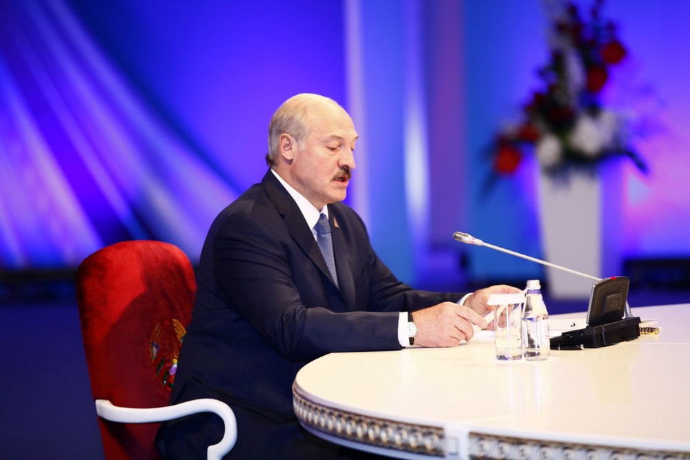 Александр Лукашенко. Фото с сайта ortcom.kz