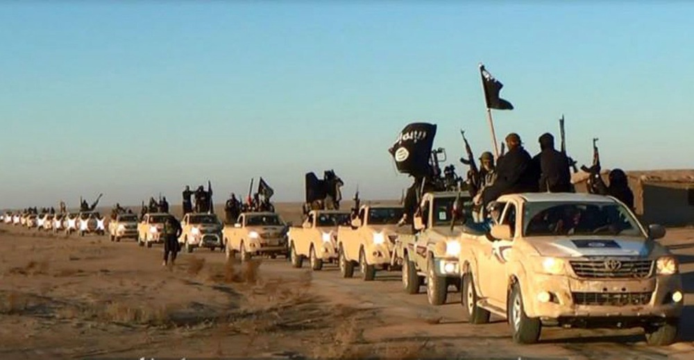 Боевики группировки "Исламское государство Ирака и Леванта". Фото с сайта voanews.com
