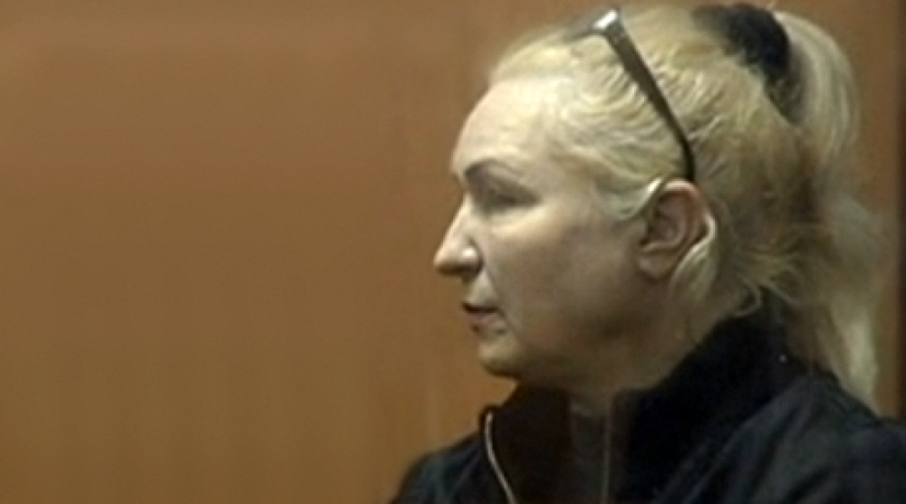 Ольга Хамбулатова в зале суда. Фото с сайта altyn-orda.kz