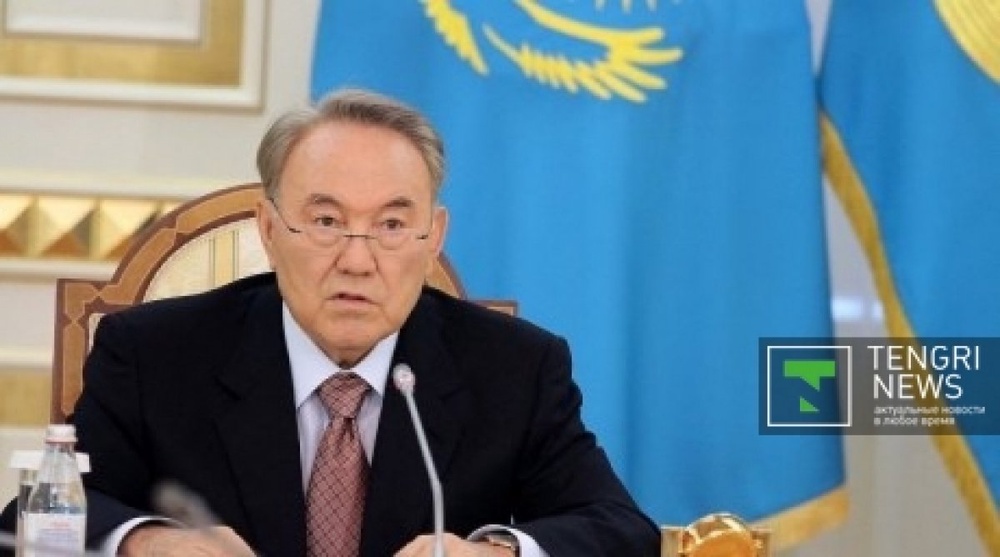 Президент Казахстана Нурсултан Назарбаев. Фото Tengrinews