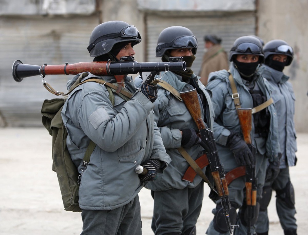 Афганские полицейские. ©REUTERS