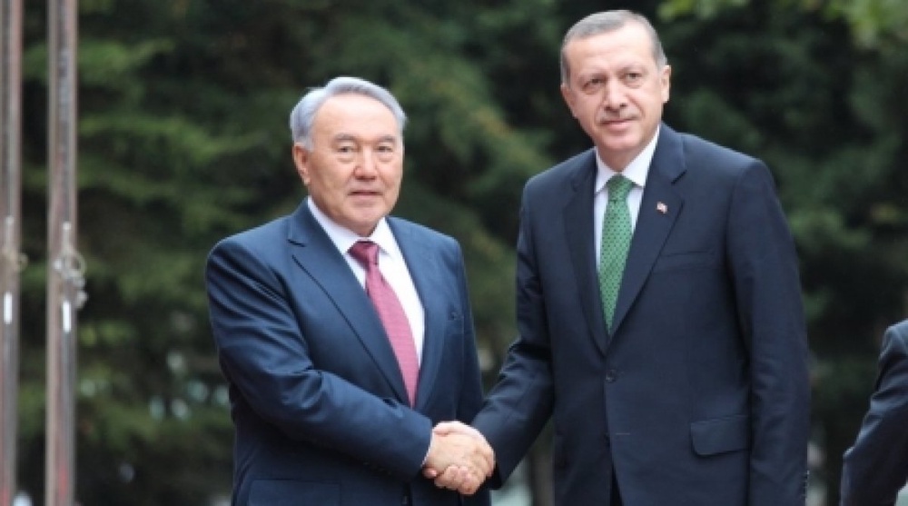 Нурсултан Назарбаев и Реджеп Тайип Эрдоган. Фото ©Дмитрий Хегай