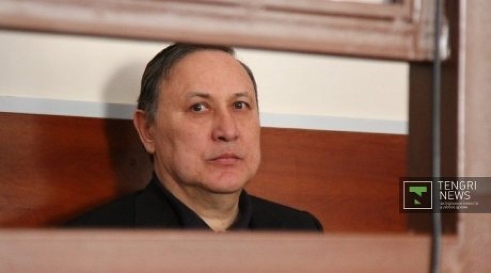 Серик Баймаганбетов в суде. ©Даниал Окасов