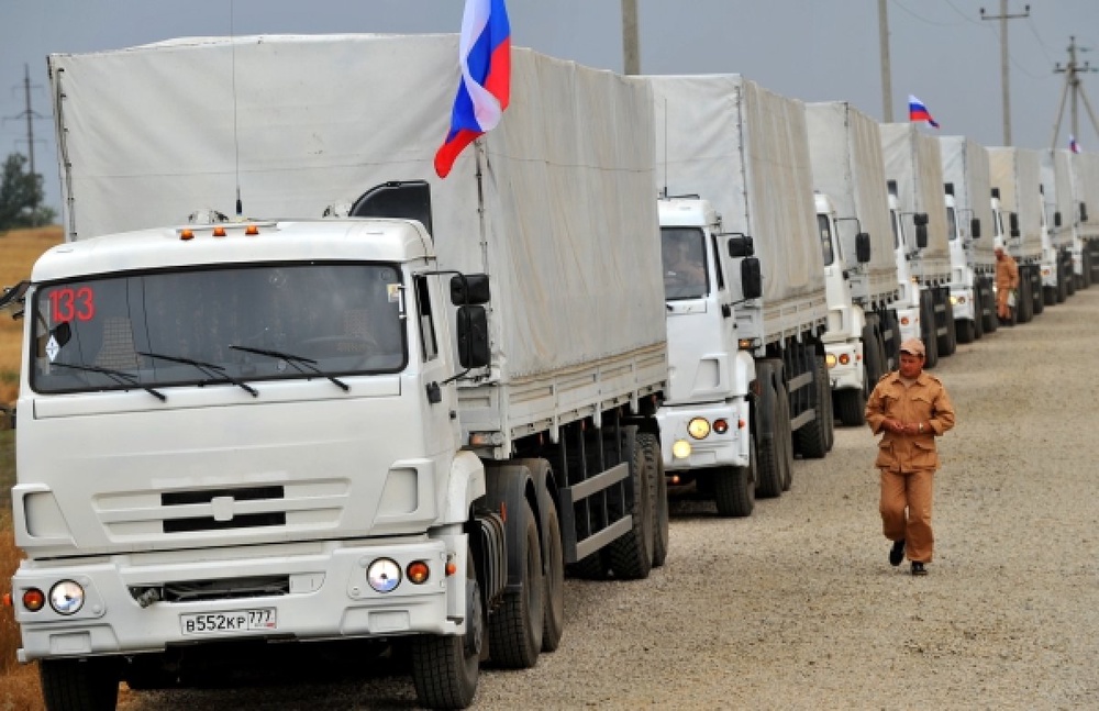 Второй гуманитарный конвой России. © РИА Новости