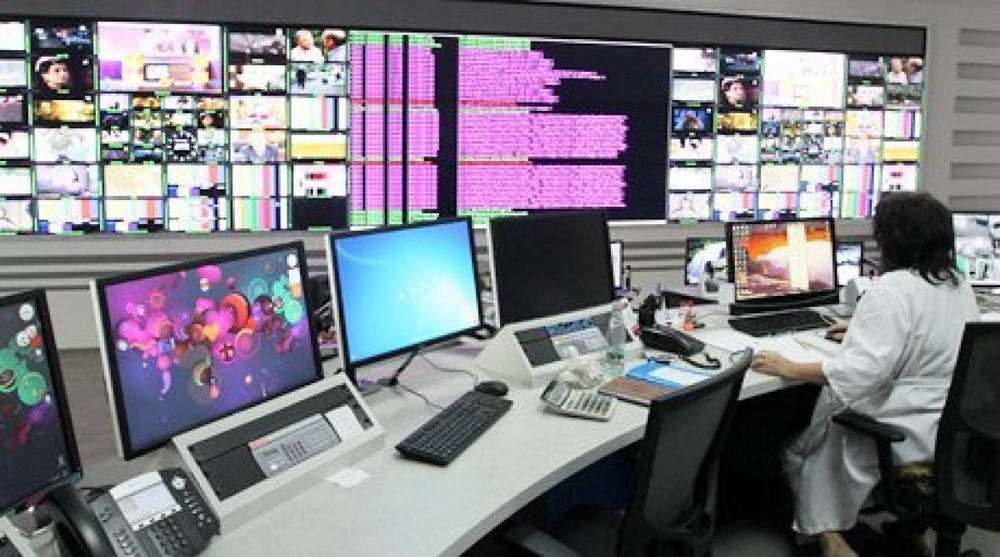 Зал мониторинга телепрограмм. Фото ©Ярослав Радловский