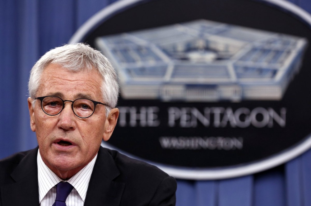 Министр обороны США Чак Хейгел. © Reuters