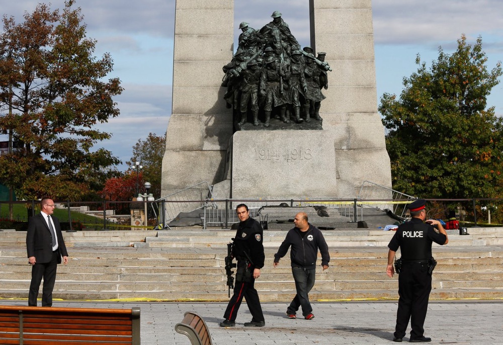Стрельба в канадской столице началась утром 22 октября у военного мемориала. ©REUTERS