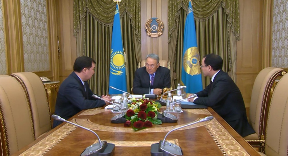 Стоп-кадр видео Телерадиокомплекса Президента РК
