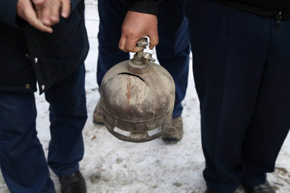 В результате взрыва газового баллона погибли 7 человек. Фото пресс-службы акимата Талдыкоргана. 