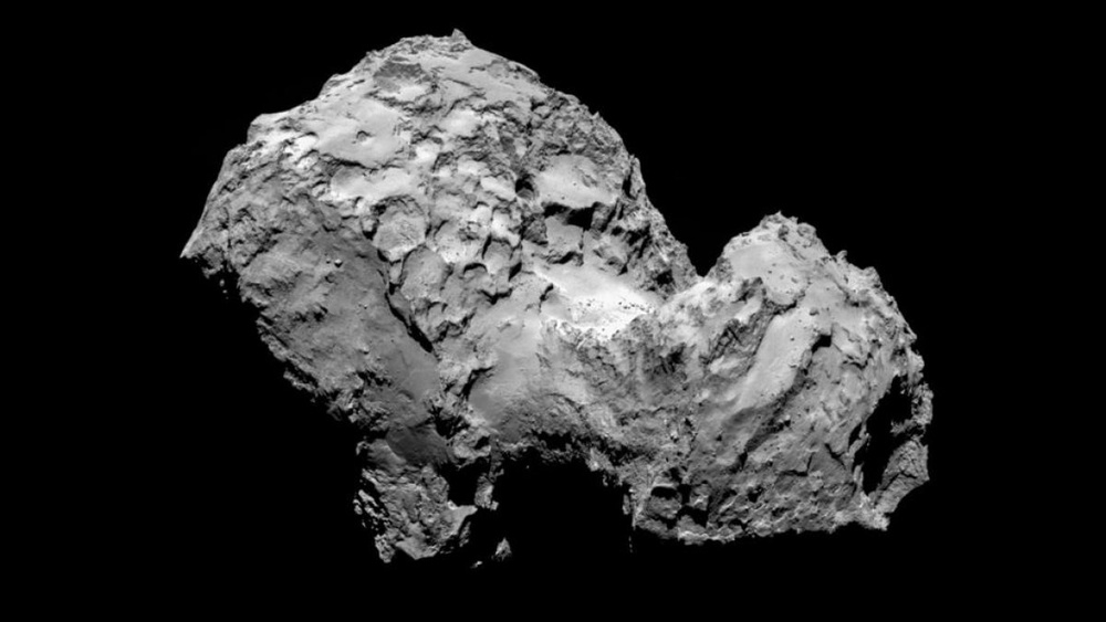 Комета Чурюмова-Герасименко. Фото с сайта esa.int