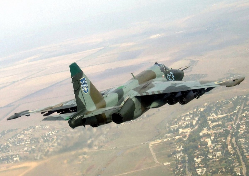 Су-25 ВВС Украины. Фото с сайта tvc.ru