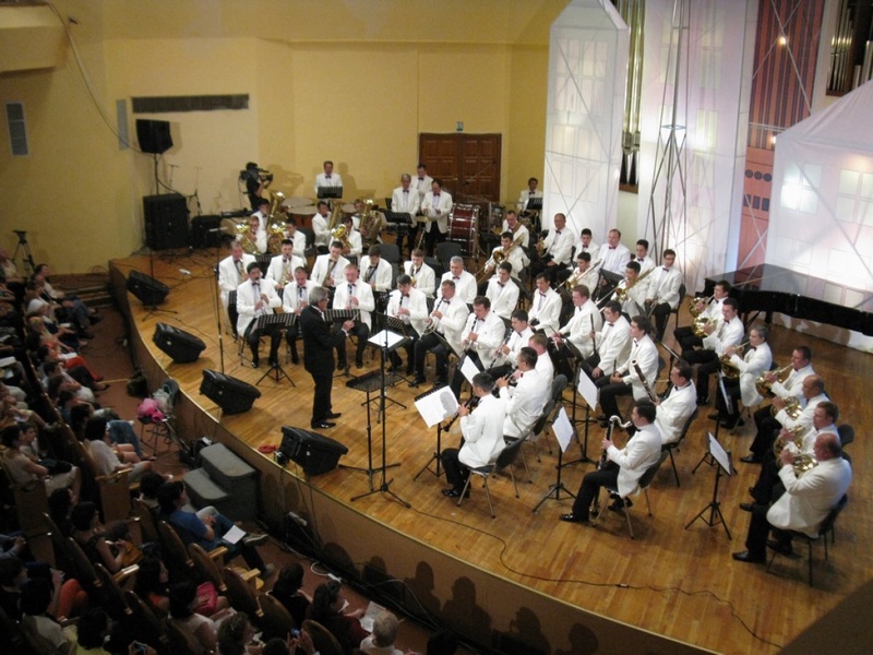 Государственный духовой оркестр. Фото с сайта musicnews.kz