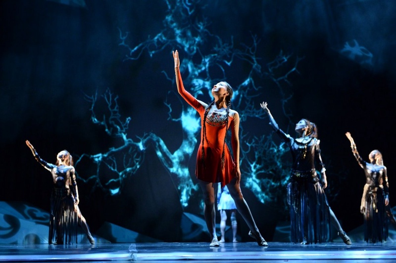 Фрагмент выступления "Астана балет". Фото с сайта  astanaballet.kz