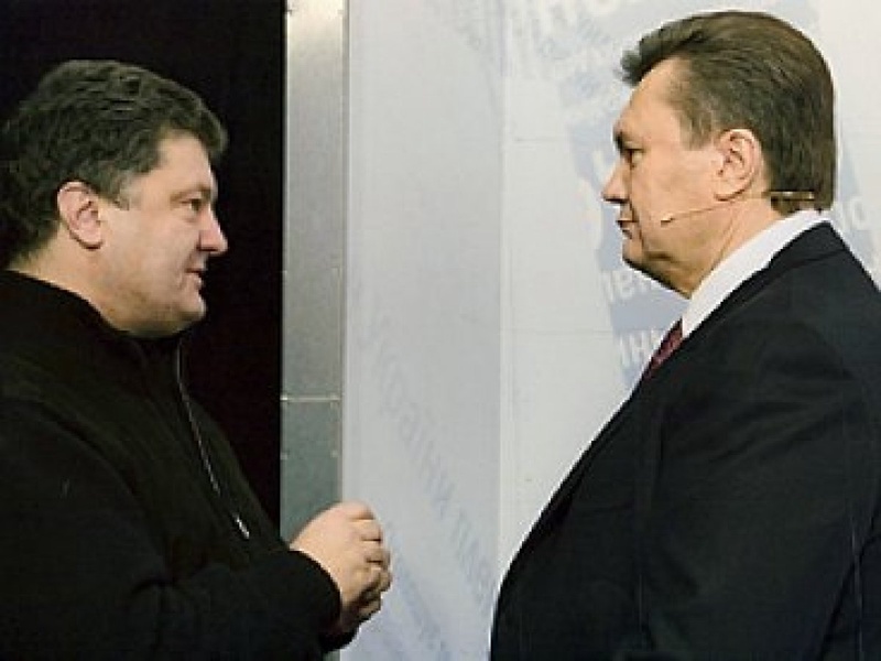 Петр Порошенко и Виктор Янукович. © ord-ua.com
