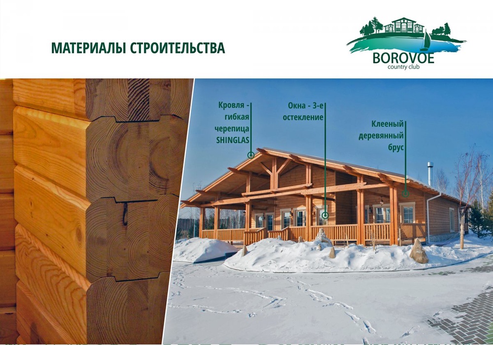 BI Group на днях представил деревянную коттеджную застройку в Щучинско-Боровской курортной зоне. 
