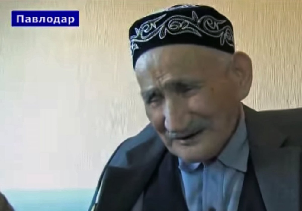 Бухариден Серимов. Кадр из видео "24.kz"