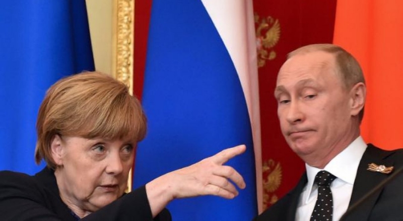 Ангела Меркель и Владимир Путин на встрече в Москве. © dw.de