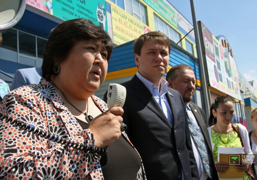 Заместитель председателя правления НПП Гульнар Курбанбаева. Фото © Роза Есенкулова
