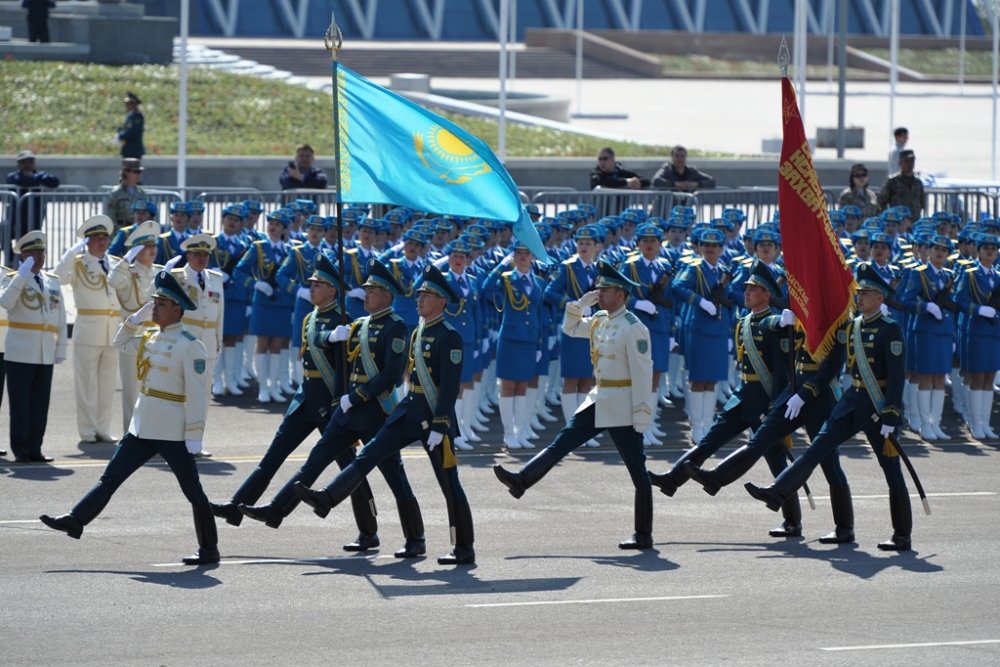 Фото предоставлено пресс-службой Министерства обороны Казахстана.