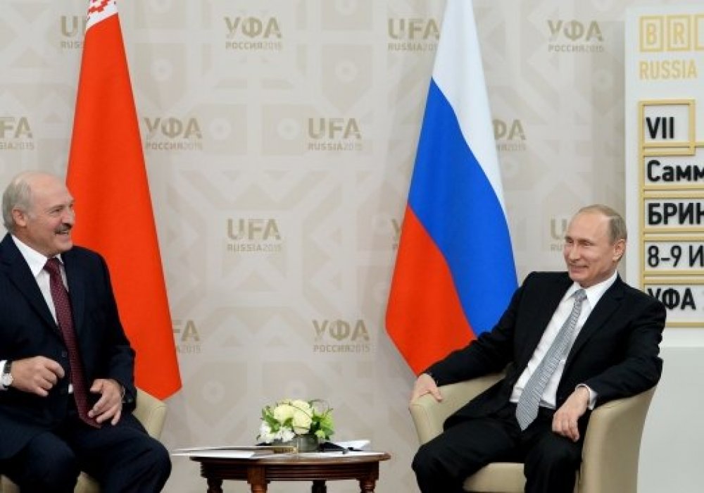 Александр Лукашенко и Владимир Путин. РИА Новости©