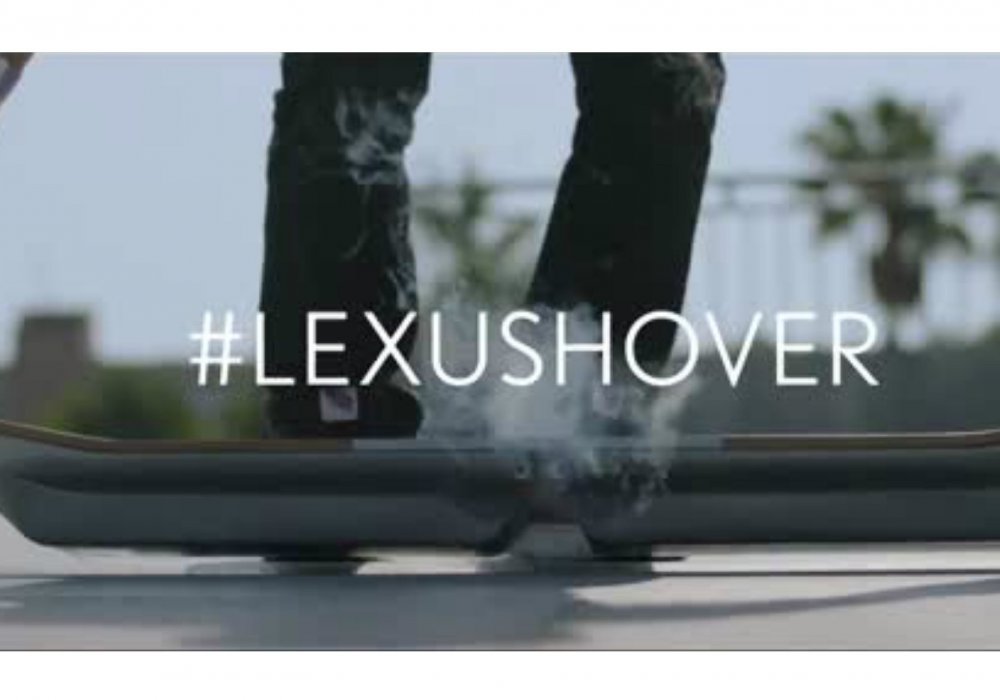 Кадр из видеоролика Lexus International в YouTube.com