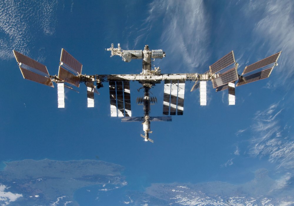 Международная космическая станция. Фото naked-science.ru