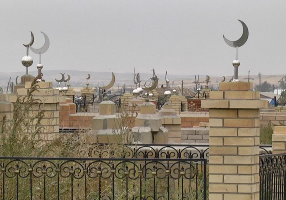 Кладбище в селе Доскей. © tengrinews.kz