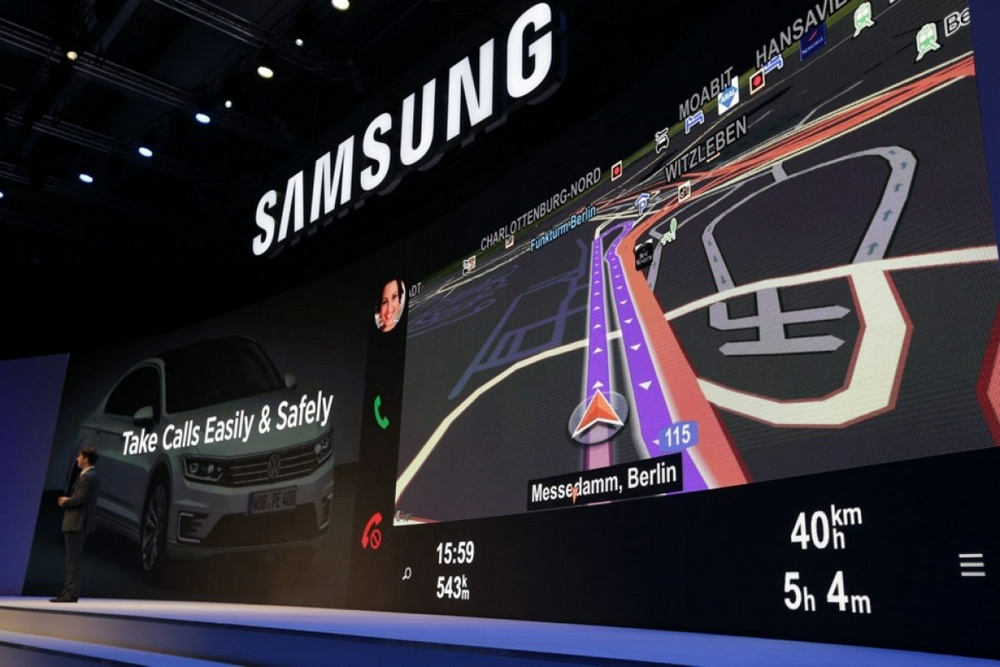 Samsung презентовала конкурента Apple CarPlay и Android Auto