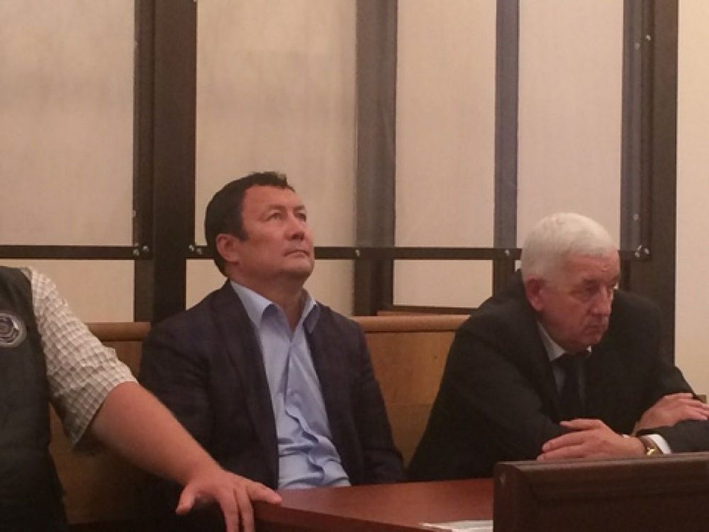 Ахмедбек Ахметжанов в зале суда. © tengrinews.kz