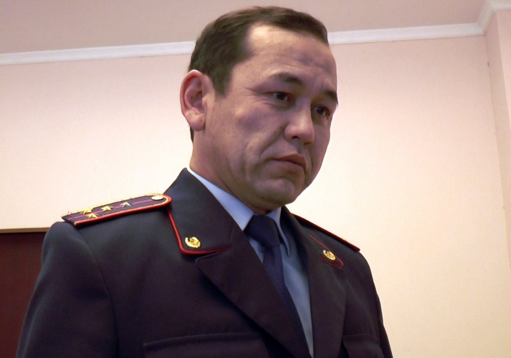 Капитан полиции Эльдар Ералиев. Фото предоставлено пресс-службой ДВД Алматы