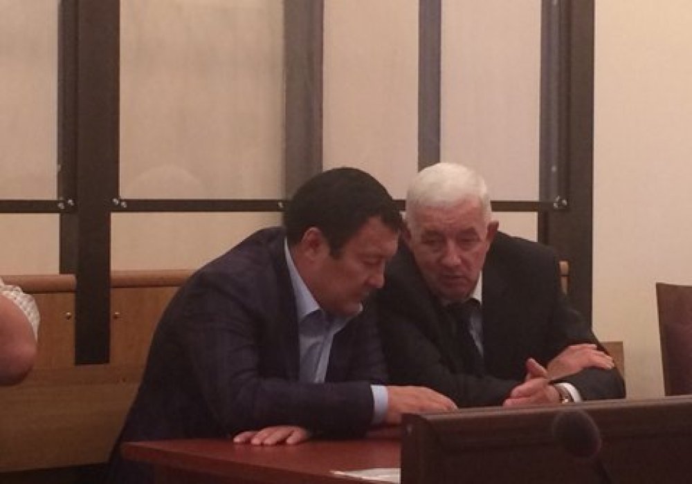 Ахмедбек Ахметжанов в зале суда. © tengrinews.kz