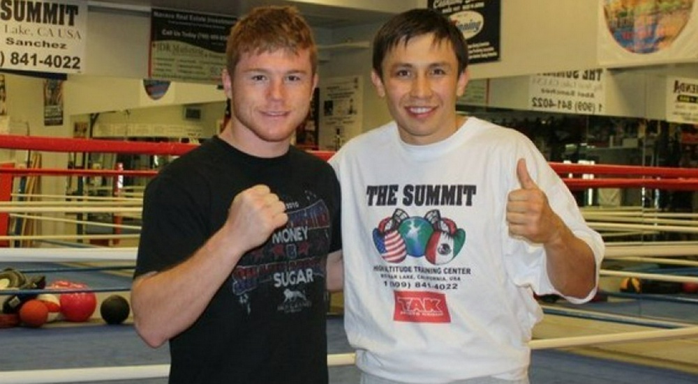 Сауль Альварес и Геннадий Головкин. Фото с сайта fightnews.ru