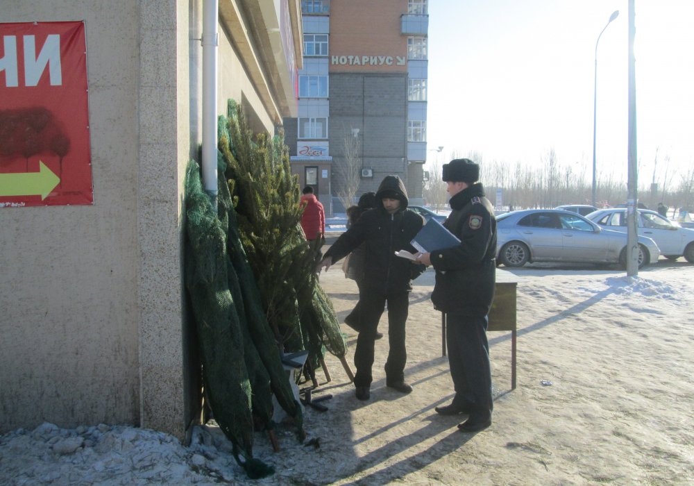 Фото Управления административной полиции ДВД Астаны. 