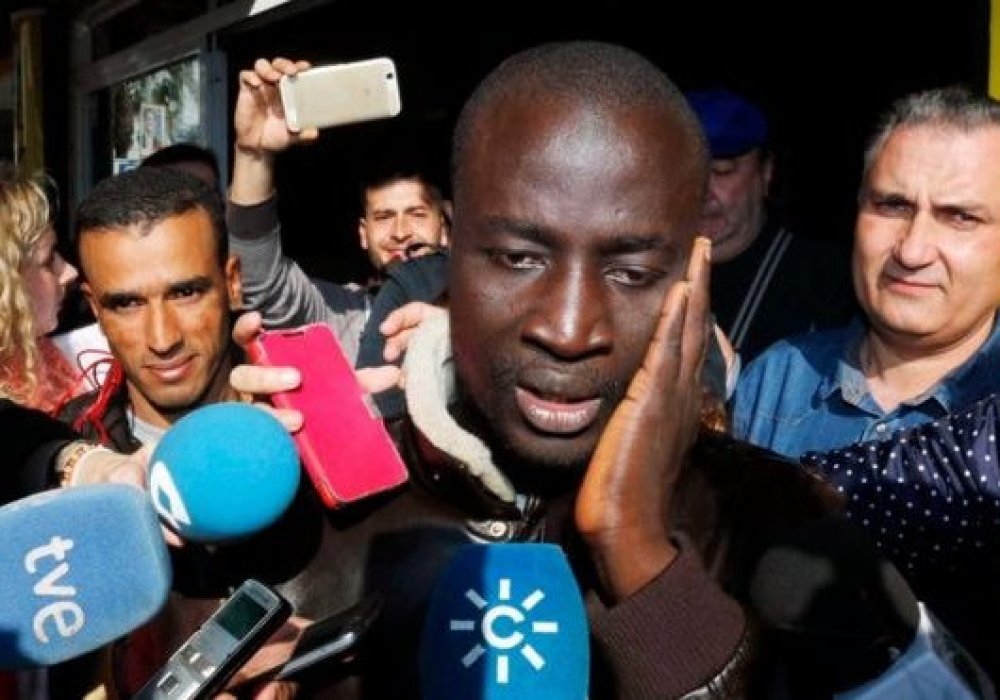 Победитель лотереи "Эль Гордо" 35-летний Нгаме. Фото с сайта bbc.com