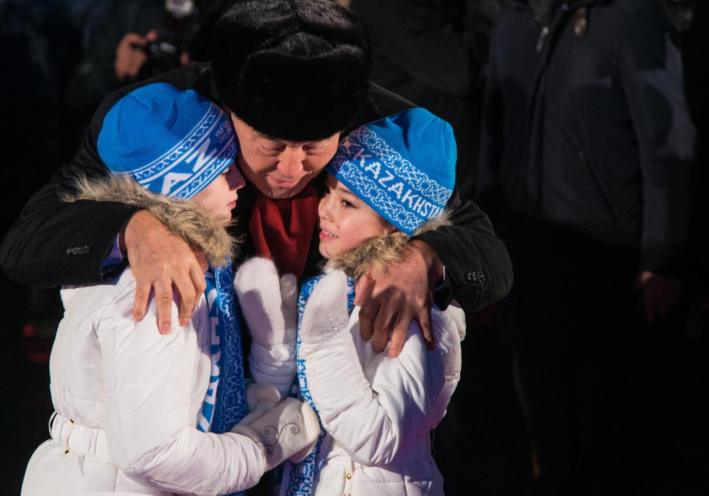 Нурсултан Назарбаев . Фото Турар Казангапов