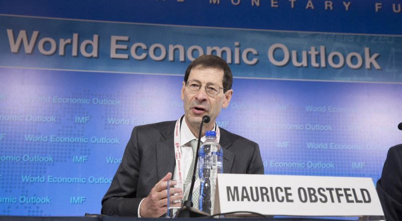 Главный экономист МВФ Морис Обстфельд. ©Stephen Jaffe/IMF (Getty Images)