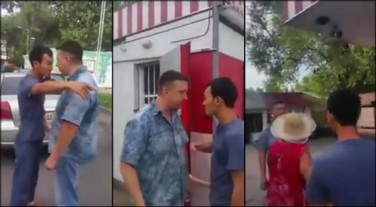Водителя, напавшего на пешеходов после замечания, задержала полиция Алматы