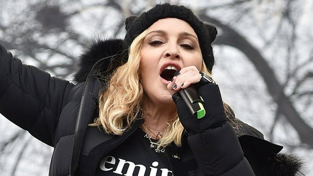 Мадонна на акции протеста "Женское движение". © Fox News
