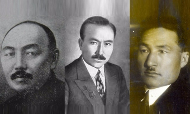 Слева на право: Узакбай Кулумбетов, Сакен Сейфуллин и Ильяс Жансугуров. Коллаж: Tengrinews.kz