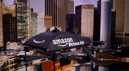Amazon запатентовала многоуровневую парковку для дронов
