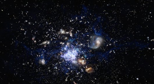 Ученые обнаружили огромное сверхскопление галактик - СМИ