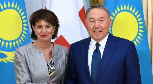 Назарбаев рассказал президенту Швейцарии об уникальных проектах Астаны