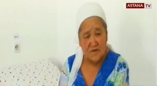 Акимат Кызылординской области заинтересовался судьбой брошенной детьми пожилой женщины
