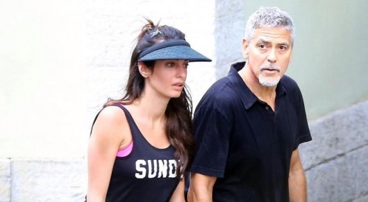 Папарацци засняли Джорджа Клуни, поседевшего после рождения близнецов