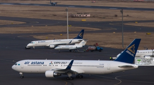Рейс Air Astana из Парижа задержан из-за технических работ на самолете