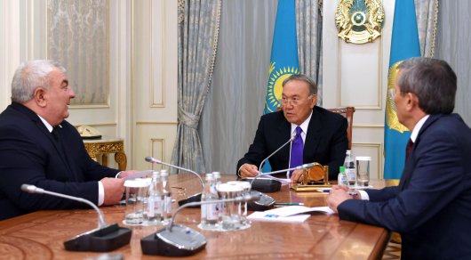 Назарбаев встретился с генеральным секретарем ОДКБ