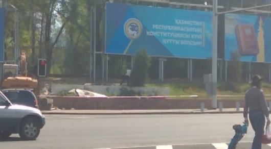 Пользователь заснял акт "варварства" на Площади Республики